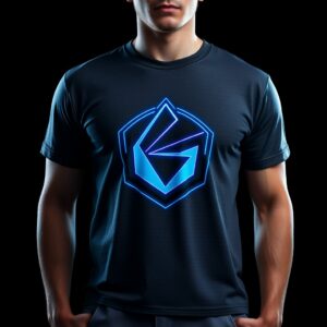 GLITCH GLITCH Logo Tee Homme