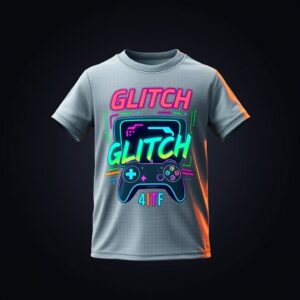 GLITCH GLITCH Mini Gamer Tee Enfant