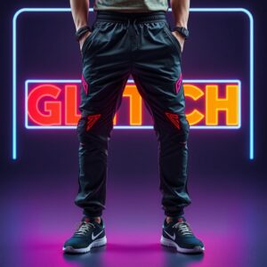 GLITCH Level Up Track Pants Homme