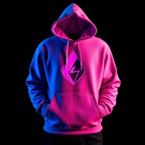 GLITCH Stealth Mode Hoodie Homme