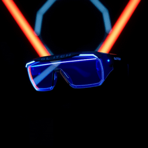 GLITCH Gaming Glasses Blue Light Protection