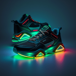 GLITCH Gaming Sneakers LED