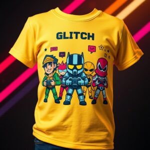 T-shirt Pixel Heroes