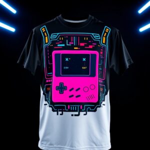 T-shirt Retro Pixel