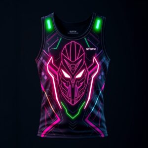 Tank Top Cyber Warrior